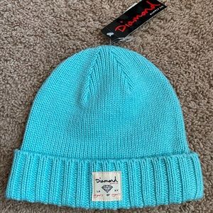 Diamond Supply blue beanie